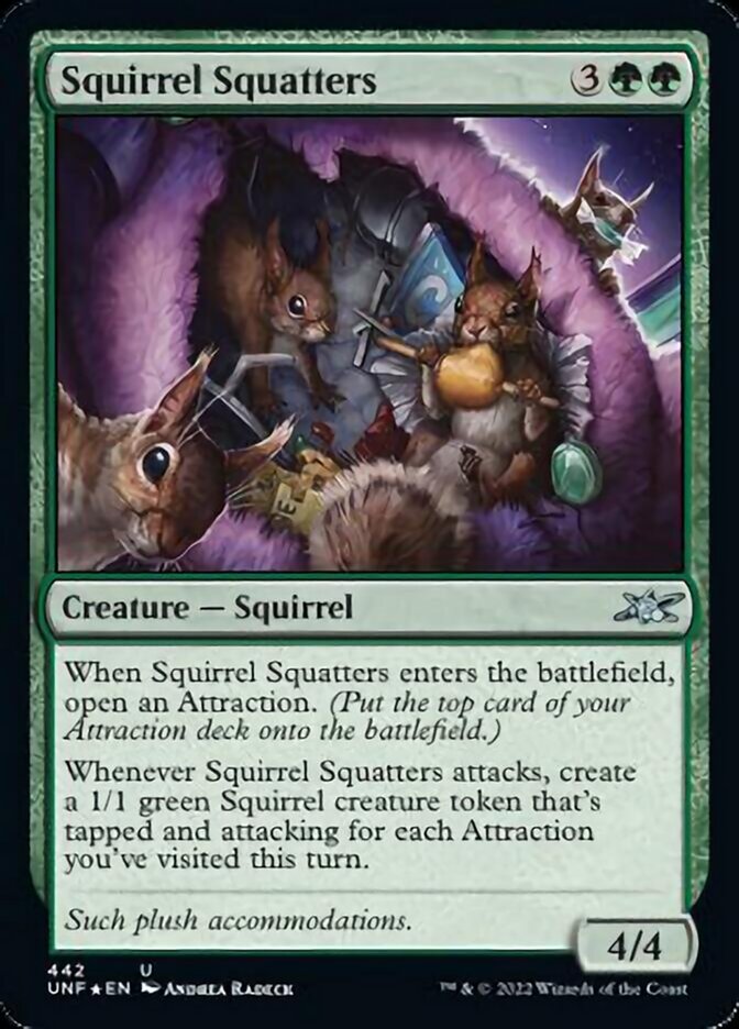 Squirrel Squatters (Galaxy Foil) [Unfinity] | Mega City Incorporated