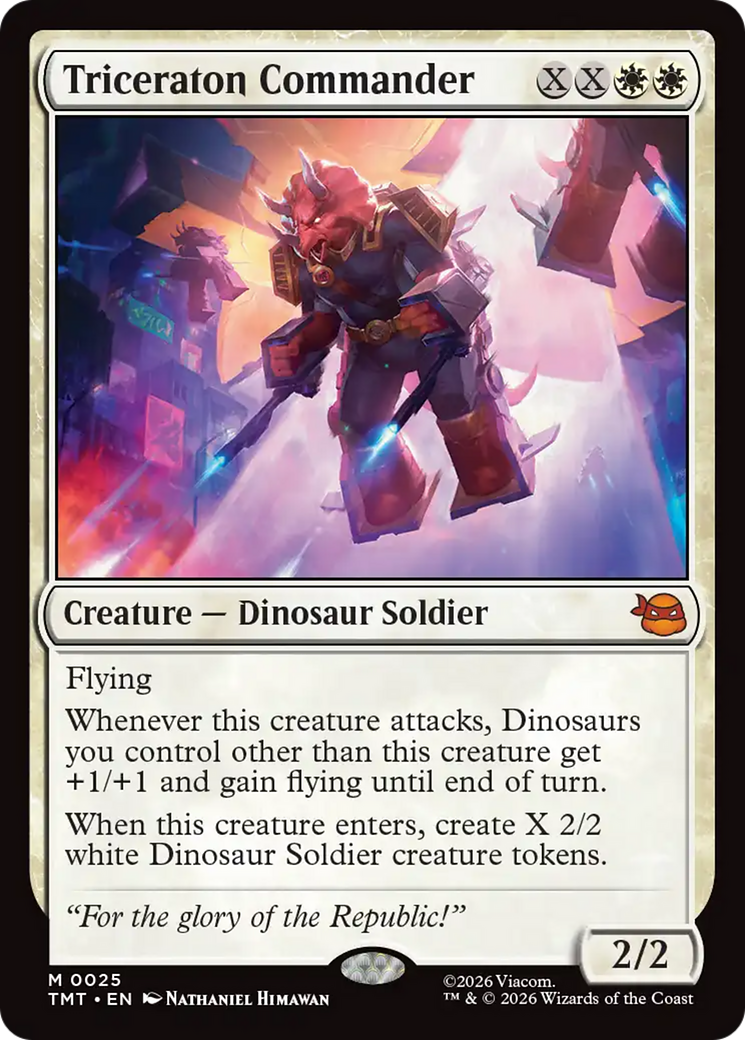 Triceraton Commander [Teenage Mutant Ninja Turtles] | Mega City Incorporated