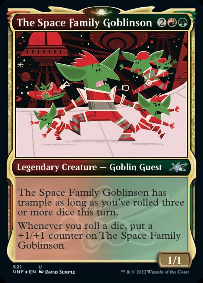 The Space Family Goblinson (Showcase) (Galaxy Foil) [Unfinity] | Mega City Incorporated