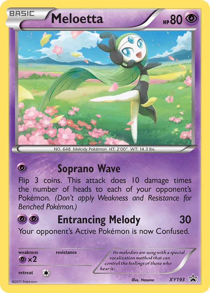 Meloetta (XY193) [XY: Black Star Promos] | Mega City Incorporated