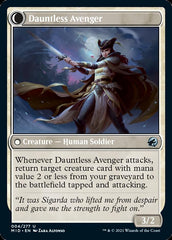 Bereaved Survivor // Dauntless Avenger [Innistrad: Midnight Hunt] | Mega City Incorporated