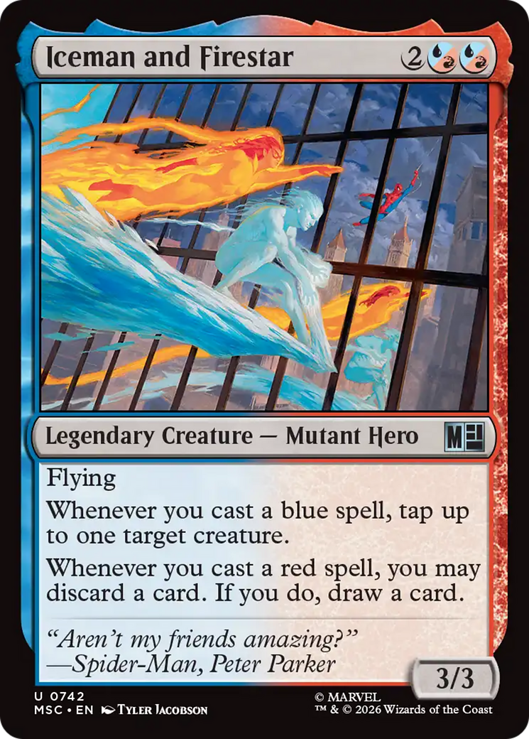 Iceman and Firestar [Marvel Super Heroes Commander] | Mega City Incorporated