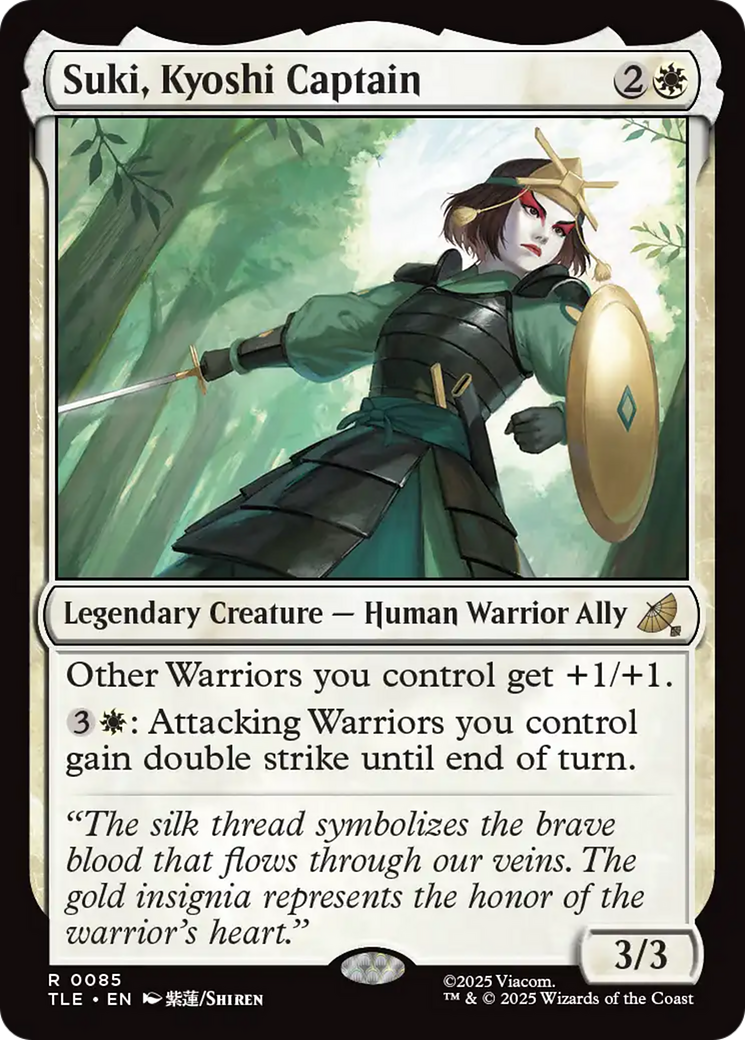 Suki, Kyoshi Captain [Avatar: The Last Airbender: Eternal-Legal] | Mega City Incorporated