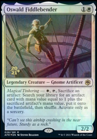 Oswald Fiddlebender [Dungeons & Dragons: Adventures in the Forgotten Realms Prerelease Promos] | Mega City Incorporated
