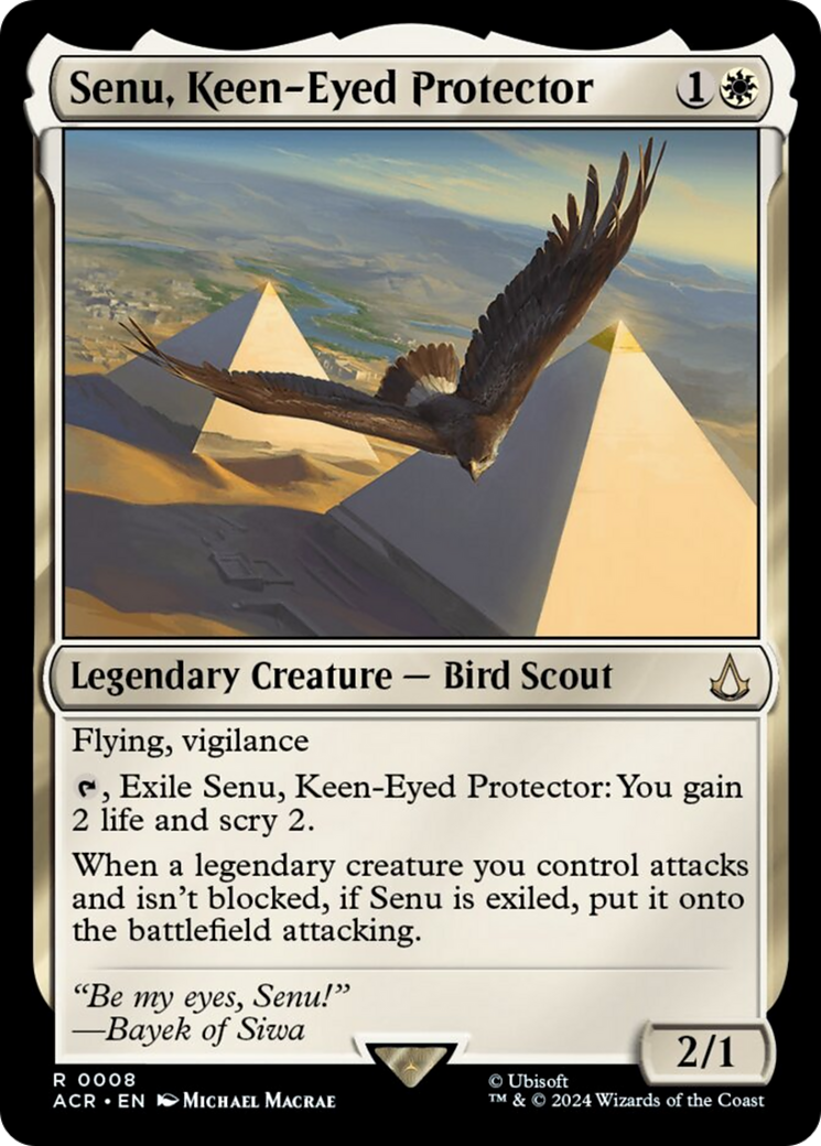Senu, Keen-Eyed Protector [Assassin's Creed] | Mega City Incorporated