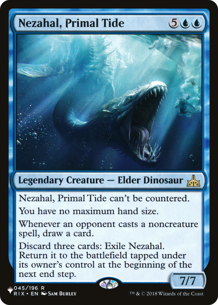 Nezahal, Primal Tide [The List] | Mega City Incorporated