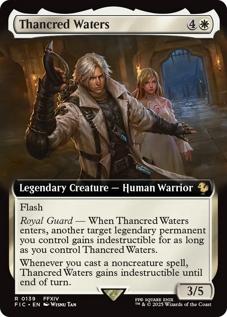 Thancred Waters (Extended Art) [FINAL FANTASY Commander] | Mega City Incorporated
