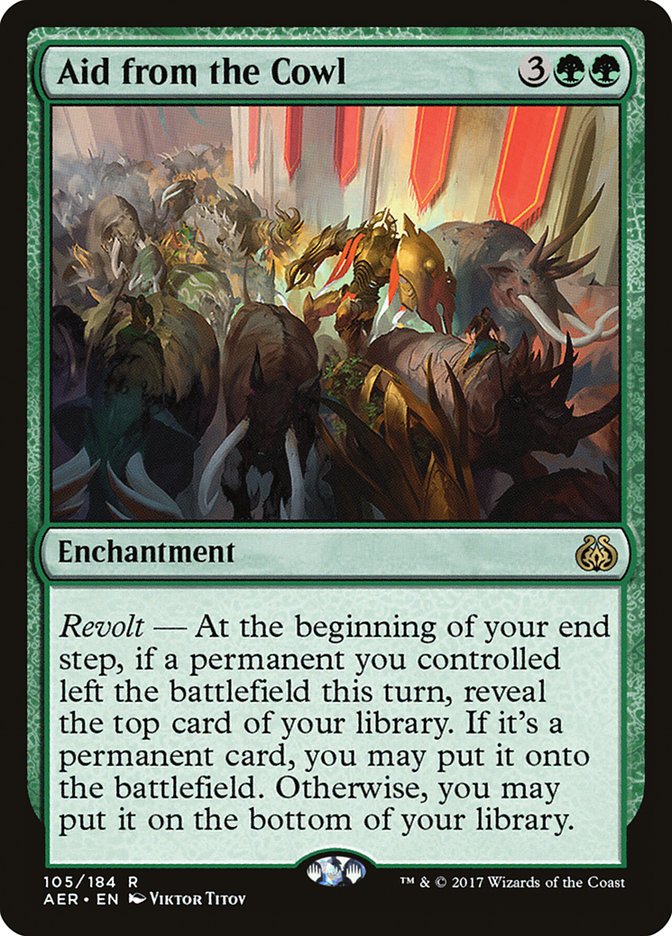 Aid from the Cowl [Aether Revolt] | Mega City Incorporated