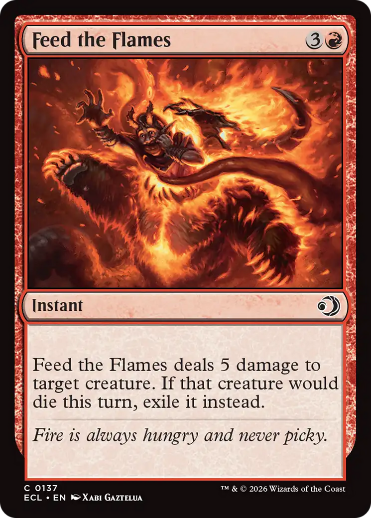 Feed the Flames [Lorwyn Eclipsed] | Mega City Incorporated