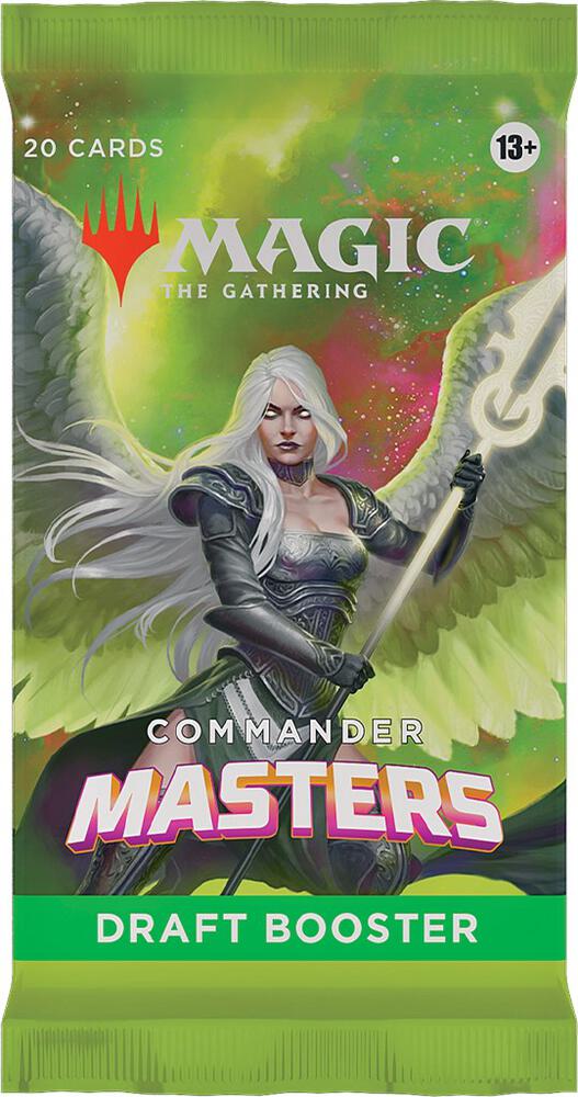 Commander Masters MTG Draft Booster Pack | Mega City Incorporated