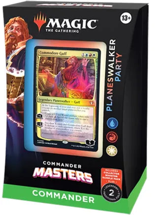 Commander Masters Planeswalker Party Commander Deck | Mega City Incorporated