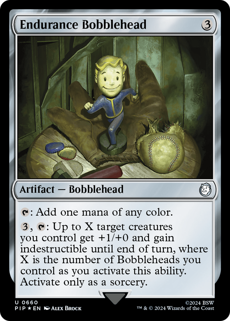 Endurance Bobblehead (Surge Foil) [Fallout] | Mega City Incorporated