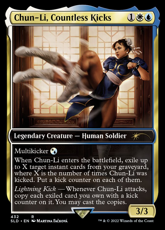 Chun-Li, Countless Kicks [Secret Lair Drop Series] | Mega City Incorporated