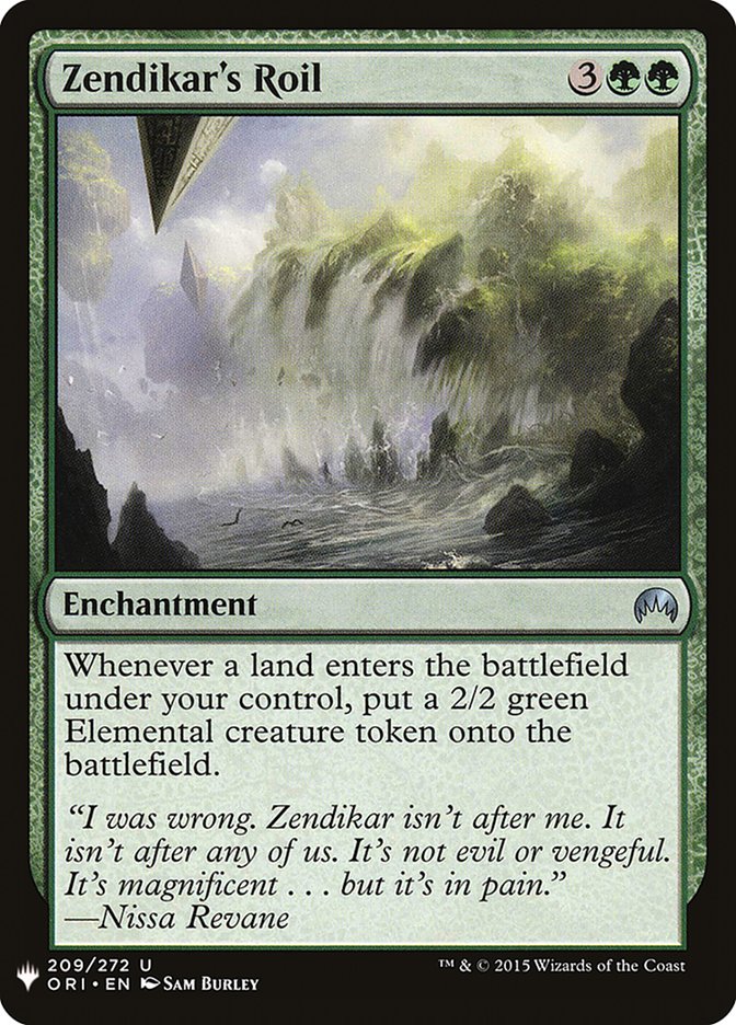 Zendikar's Roil [Mystery Booster] | Mega City Incorporated