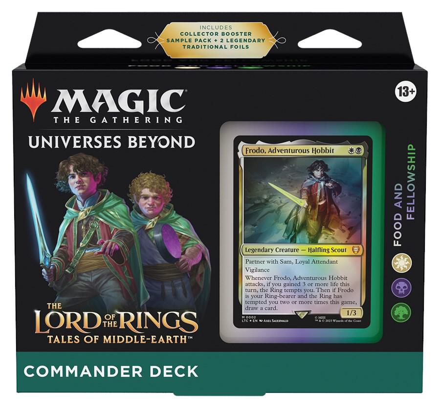 Lord of the Rings MTG Commander Deck Food and Fellowship | Mega City Incorporated