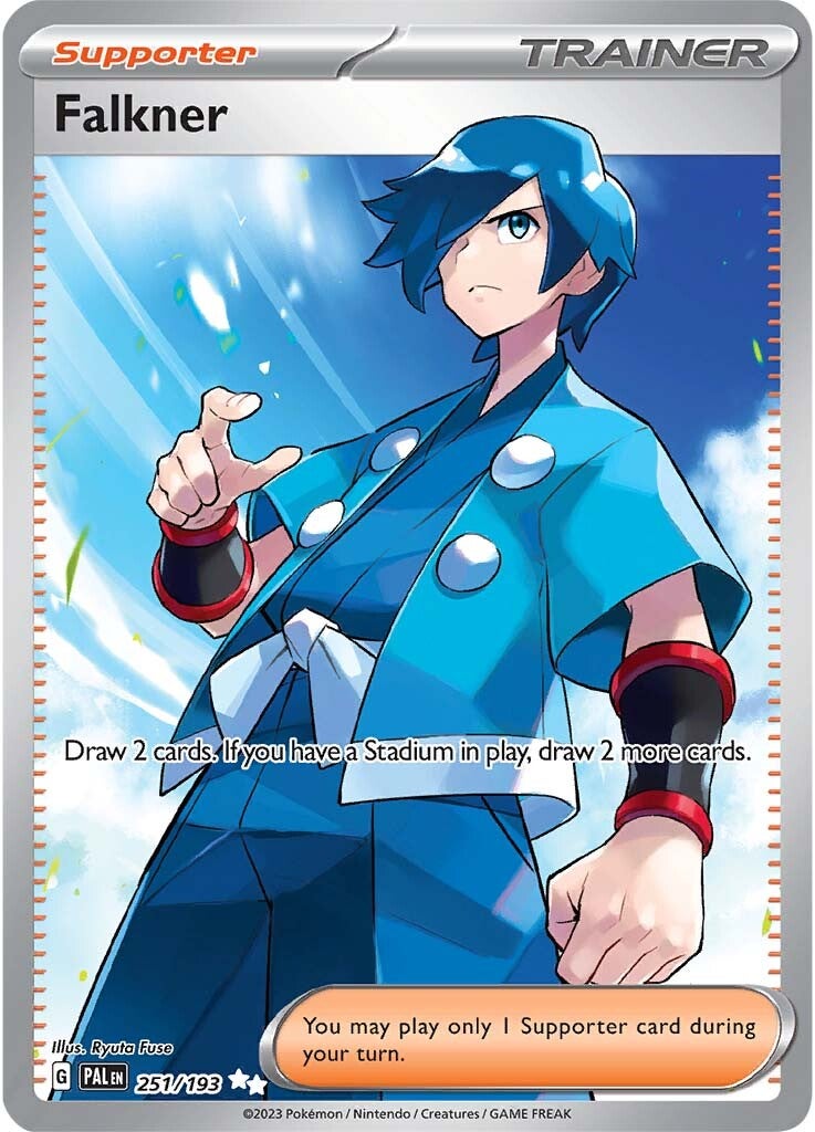 Falkner (251/193) [Scarlet & Violet: Paldea Evolved] | Mega City Incorporated