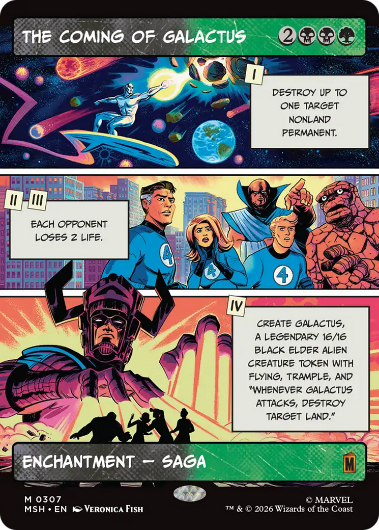The Coming of Galactus (Borderless) [Marvel Super Heroes] | Mega City Incorporated