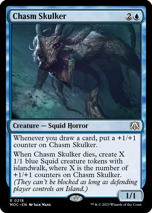 Chasm Skulker [March of the Machine Commander] | Mega City Incorporated