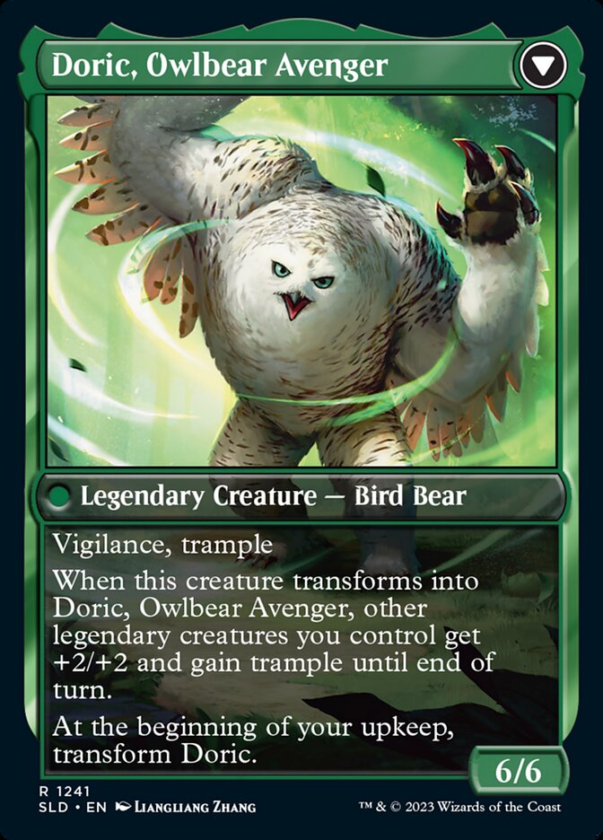 Doric, Nature's Warden // Doric, Owlbear Avenger [Secret Lair Drop Series] | Mega City Incorporated