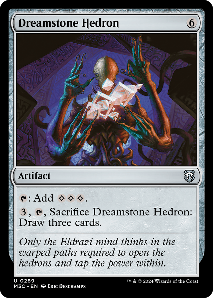 Dreamstone Hedron (Ripple Foil) [Modern Horizons 3 Commander] | Mega City Incorporated