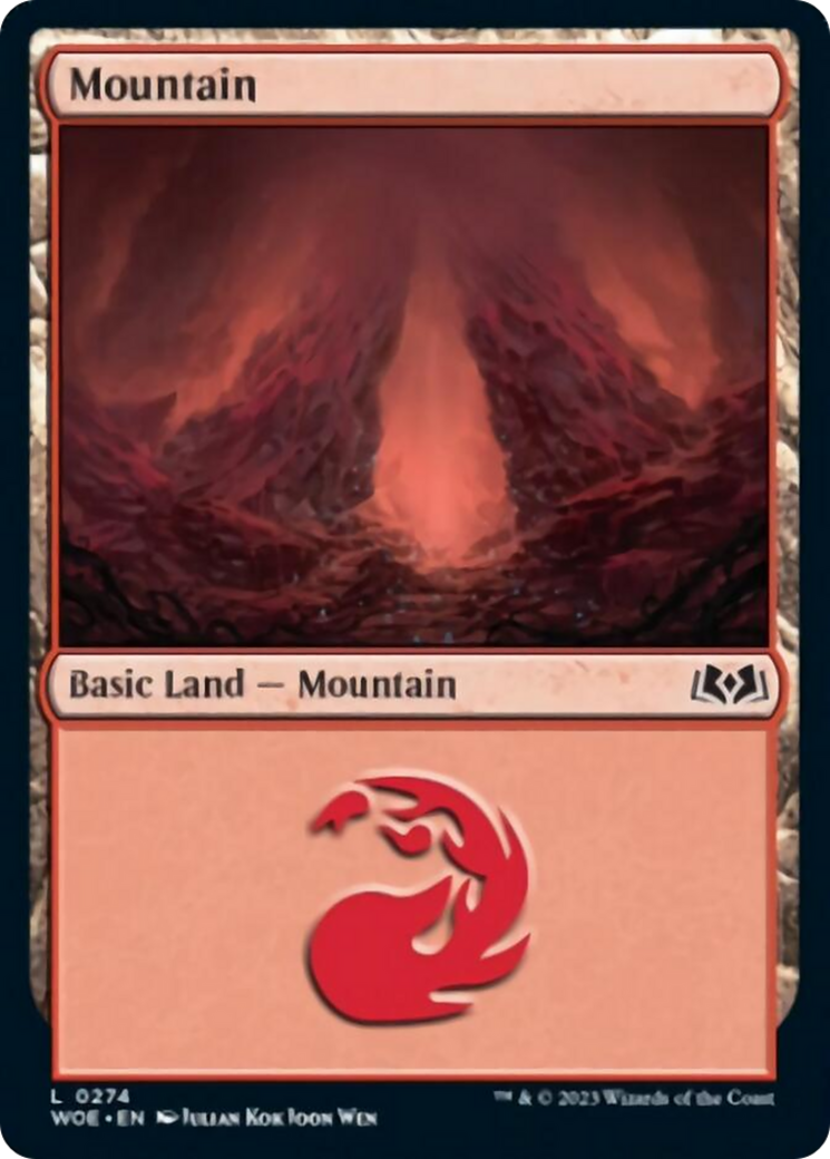 Mountain (0274) [Wilds of Eldraine] | Mega City Incorporated