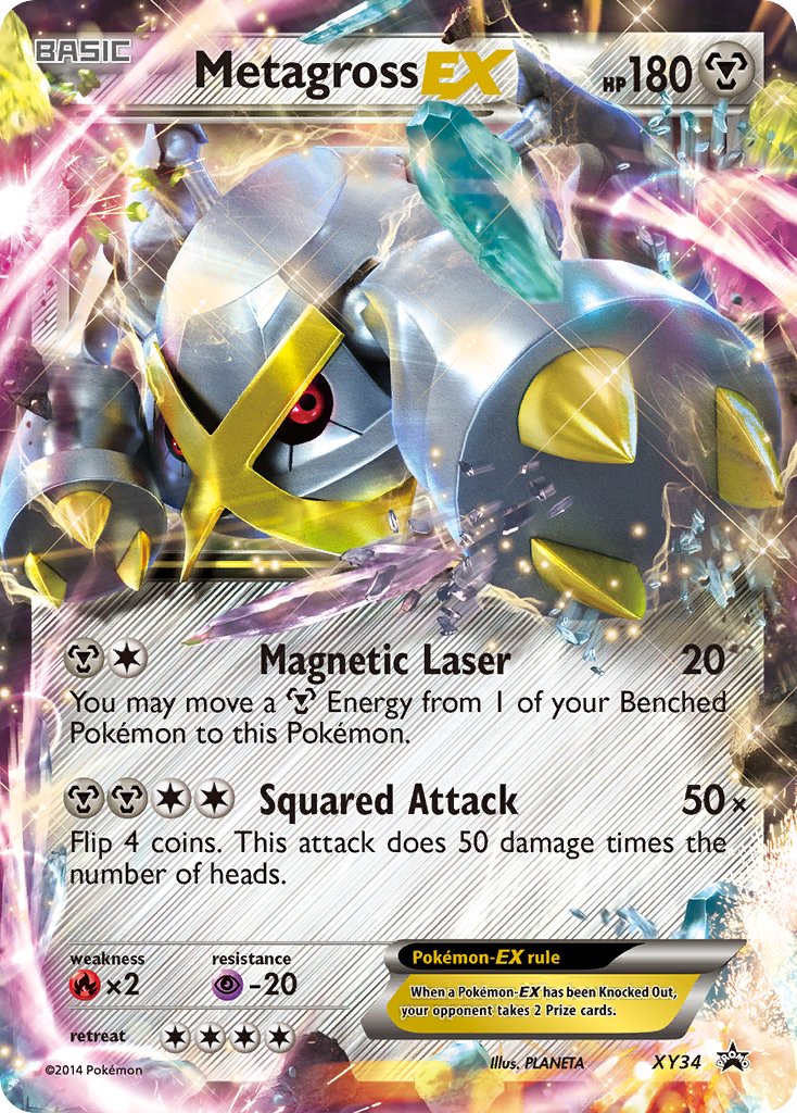 Metagross EX (XY34) [XY: Black Star Promos] | Mega City Incorporated