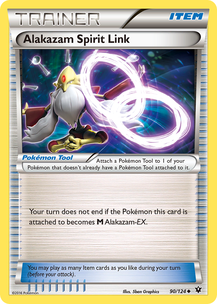 Alakazam Spirit Link (90/124) [XY: Fates Collide] | Mega City Incorporated