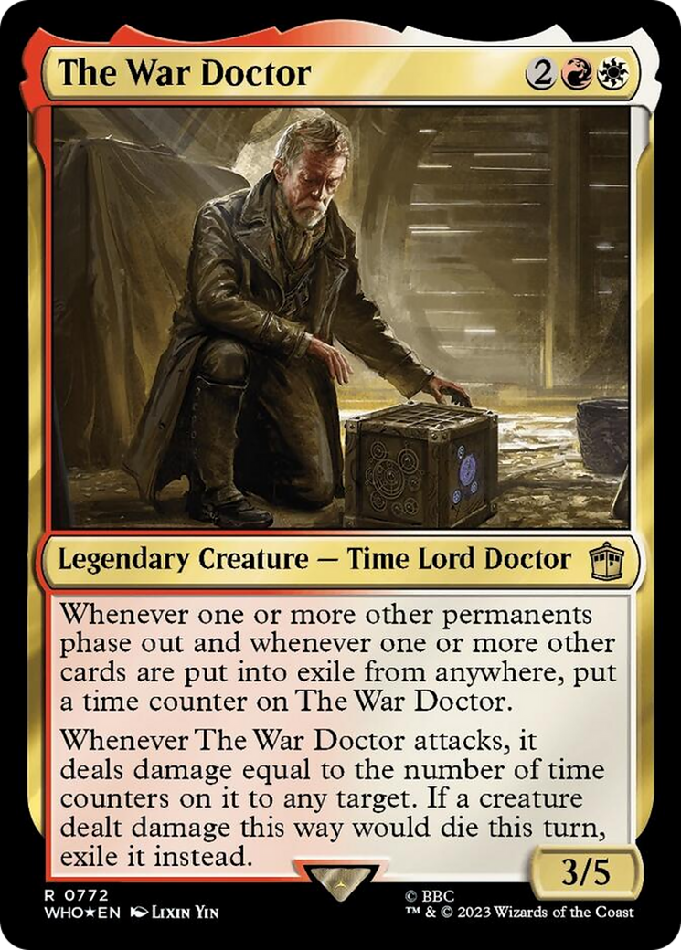 The War Doctor (Surge Foil) [Doctor Who] | Mega City Incorporated