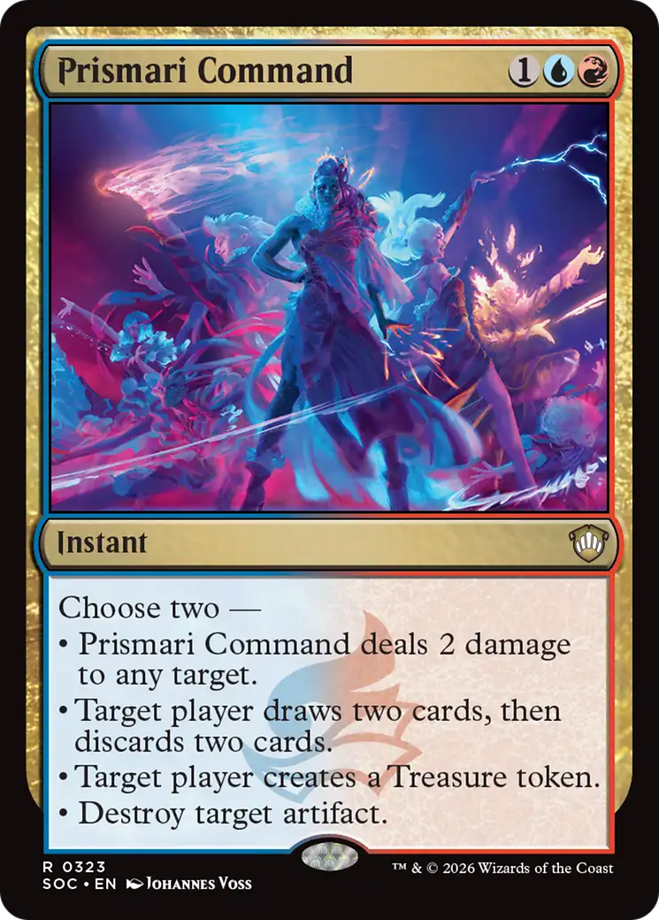 Prismari Command [Secrets of Strixhaven Commander] | Mega City Incorporated