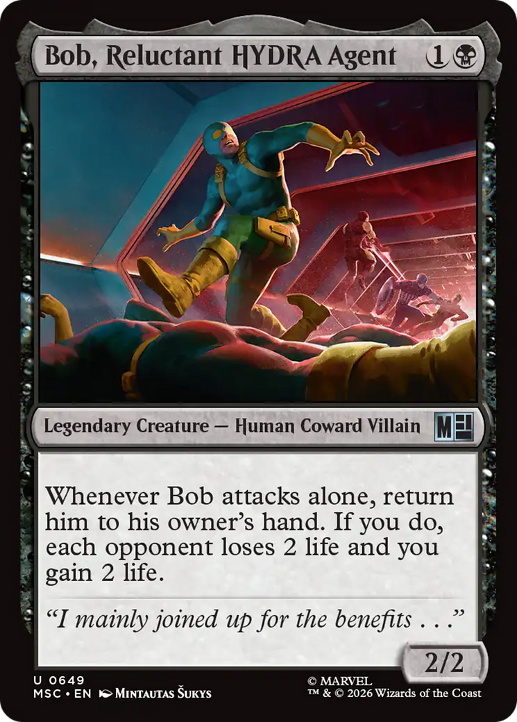 Bob, Reluctant HYDRA Agent [Marvel Super Heroes Commander] | Mega City Incorporated