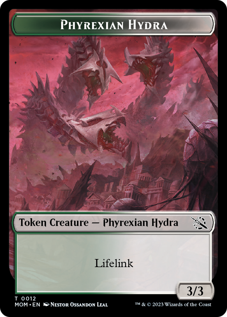 Phyrexian Hydra Token (12) [March of the Machine Tokens] | Mega City Incorporated