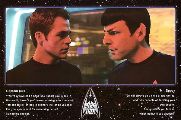 Poster - Star Trek Captain Kirk & Spock | Mega City Incorporated