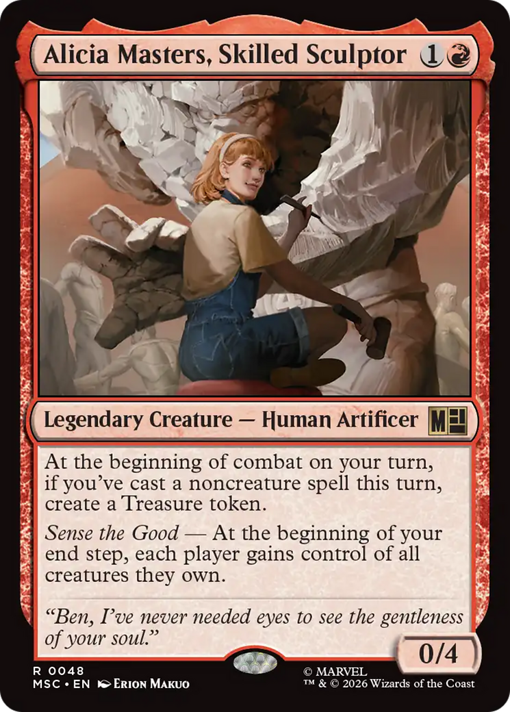 Alicia Masters, Skilled Sculptor [Marvel Super Heroes Commander] | Mega City Incorporated