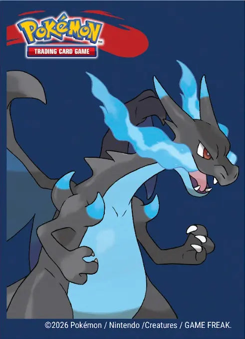 Ultra PRO Sleeves Pokemon Mega Charizard X | Mega City Incorporated