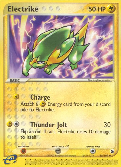 Electrike (30/109) [EX: Ruby & Sapphire] | Mega City Incorporated