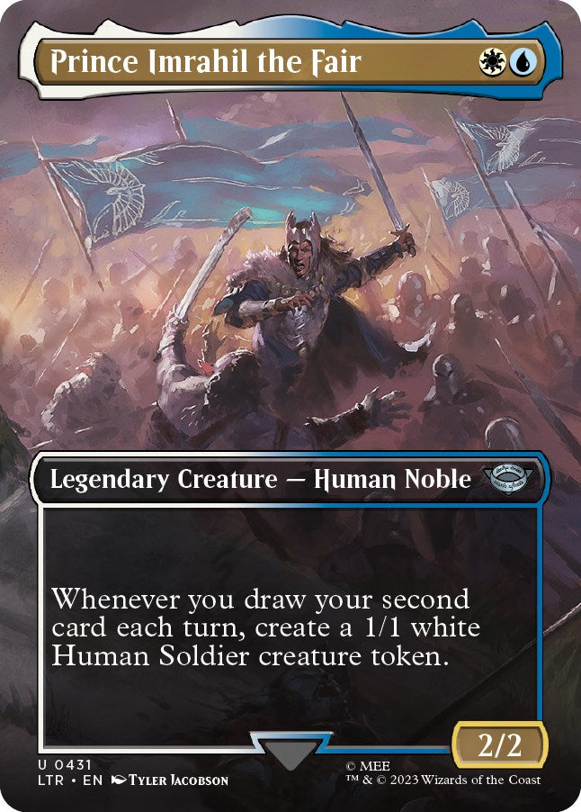 Prince Imrahil the Fair (Borderless Alternate Art) [The Lord of the Rings: Tales of Middle-Earth] | Mega City Incorporated