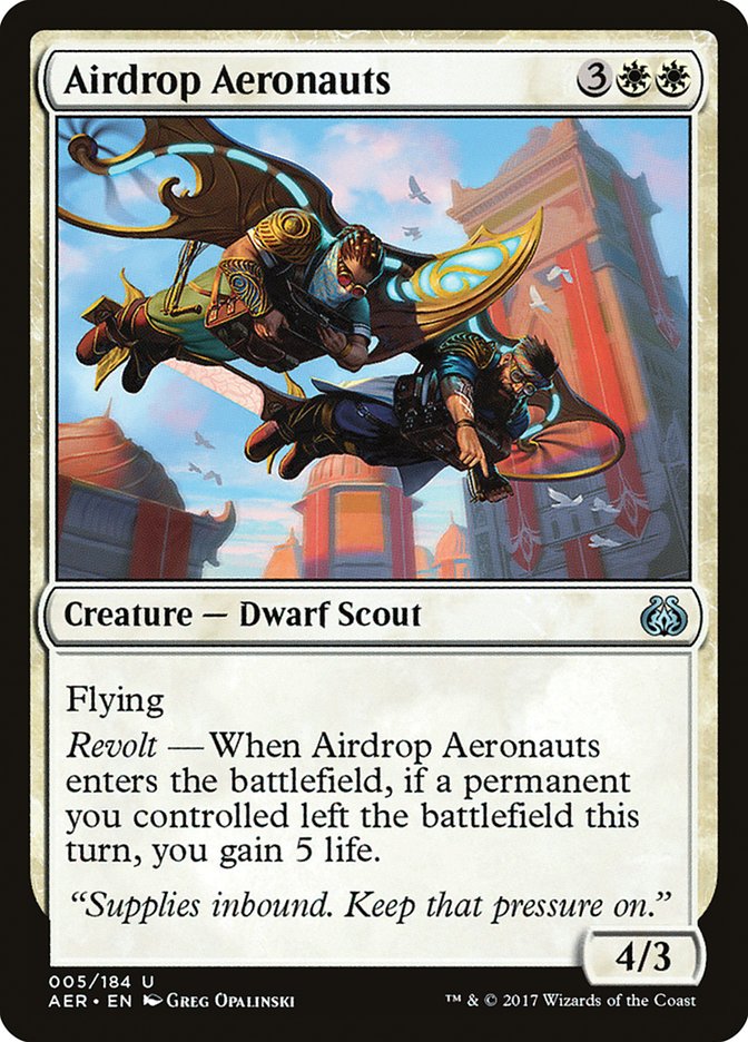 Airdrop Aeronauts [Aether Revolt] | Mega City Incorporated