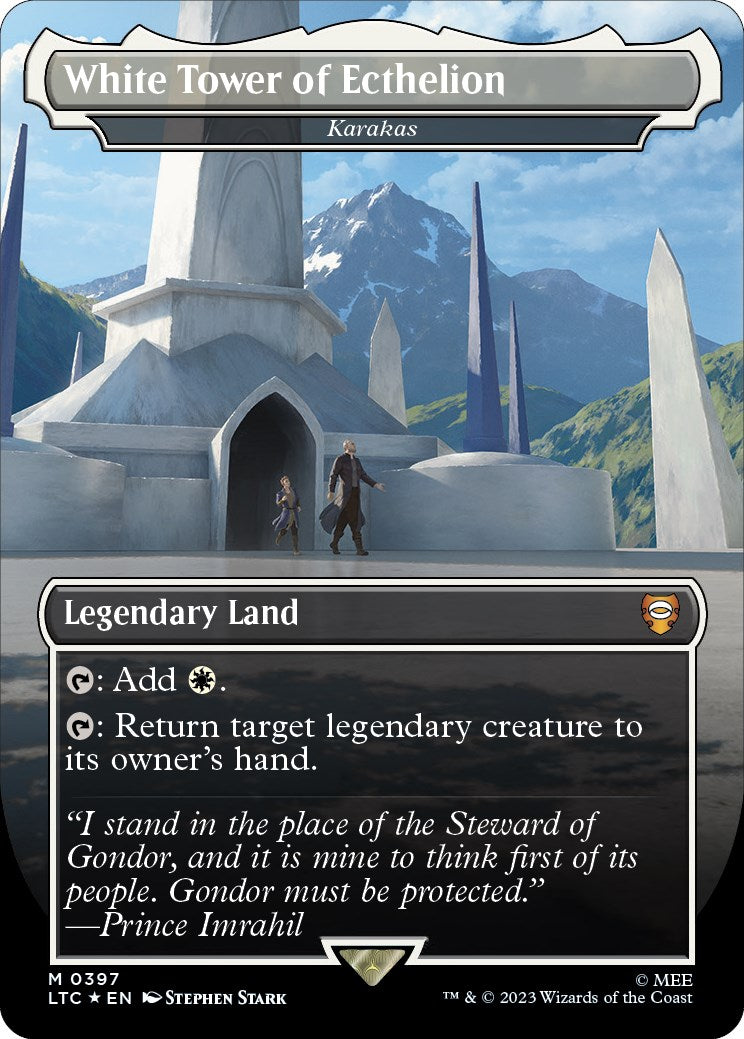 White Tower of Ecthelion - Karakas (Surge Foil Realms and Relics) [The Lord of the Rings: Tales of Middle-Earth Commander] | Mega City Incorporated