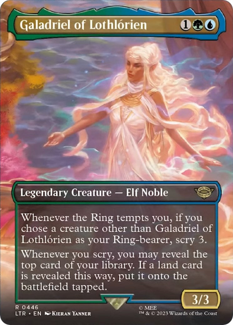 Galadriel of Lothlorien (Borderless Alternate Art) [The Lord of the Rings: Tales of Middle-Earth] | Mega City Incorporated