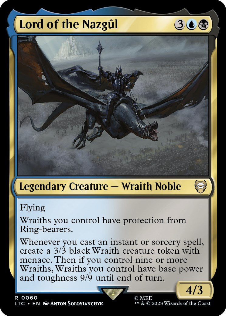 Lord of the Nazgul [The Lord of the Rings: Tales of Middle-Earth Commander] | Mega City Incorporated