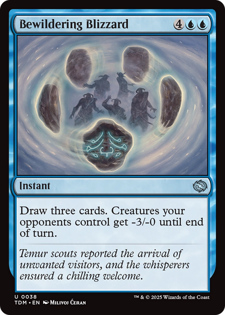 Bewildering Blizzard [Tarkir: Dragonstorm] | Mega City Incorporated