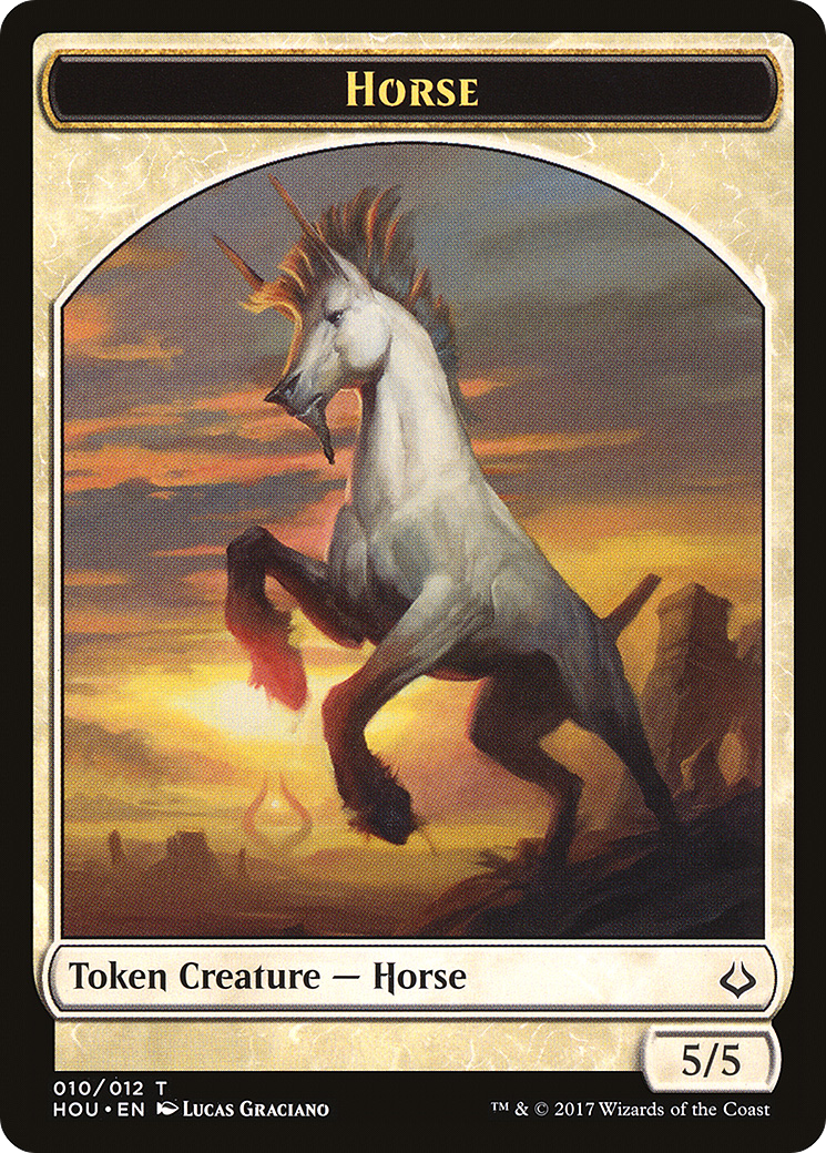 Vampire // Horse Double-Sided Token [The List] | Mega City Incorporated