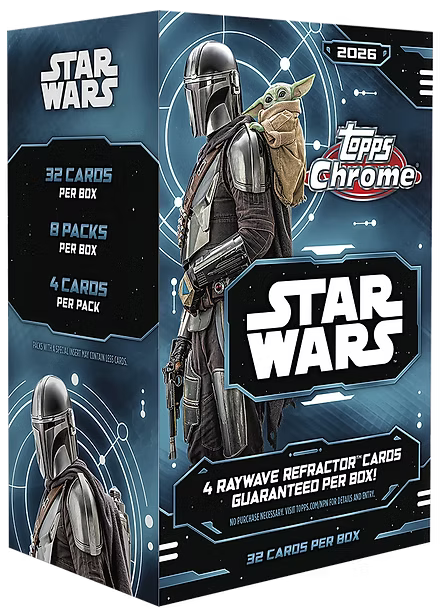 2026 Star Wars - Chrome Value Box | Mega City Incorporated