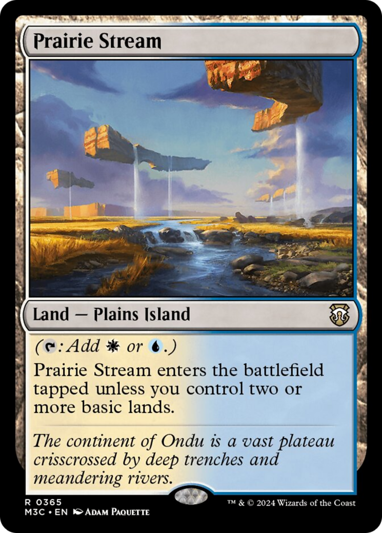 Prairie Stream [Modern Horizons 3 Commander] | Mega City Incorporated