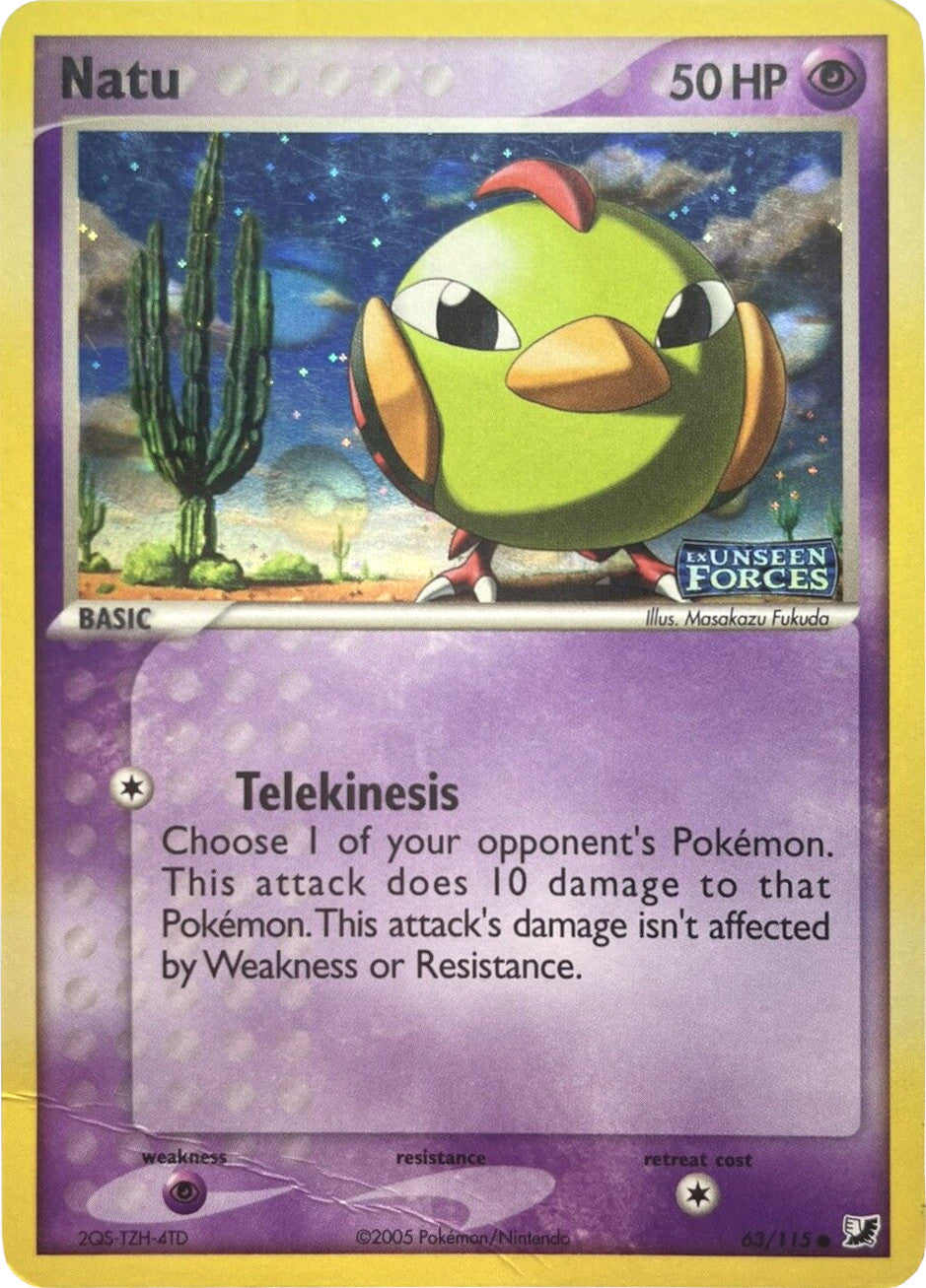 Natu (63/115) (Stamped) [EX: Unseen Forces] | Mega City Incorporated