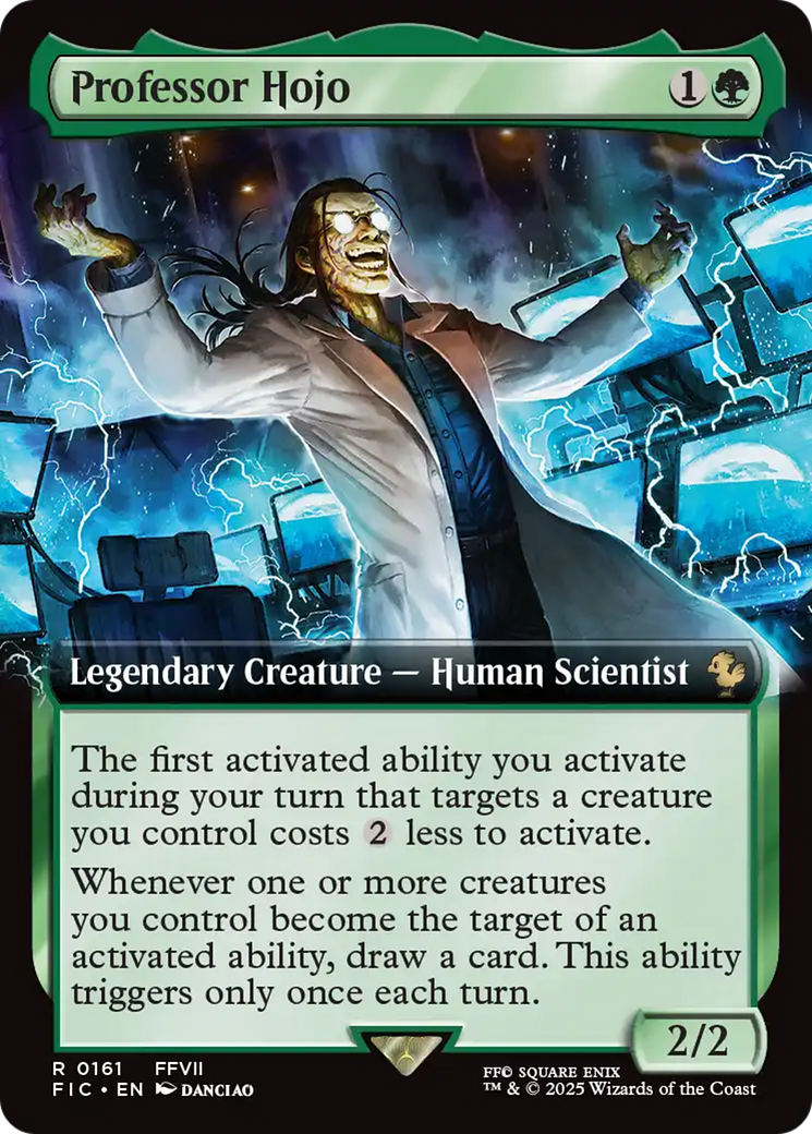 Professor Hojo (Extended Art) [FINAL FANTASY Commander] | Mega City Incorporated