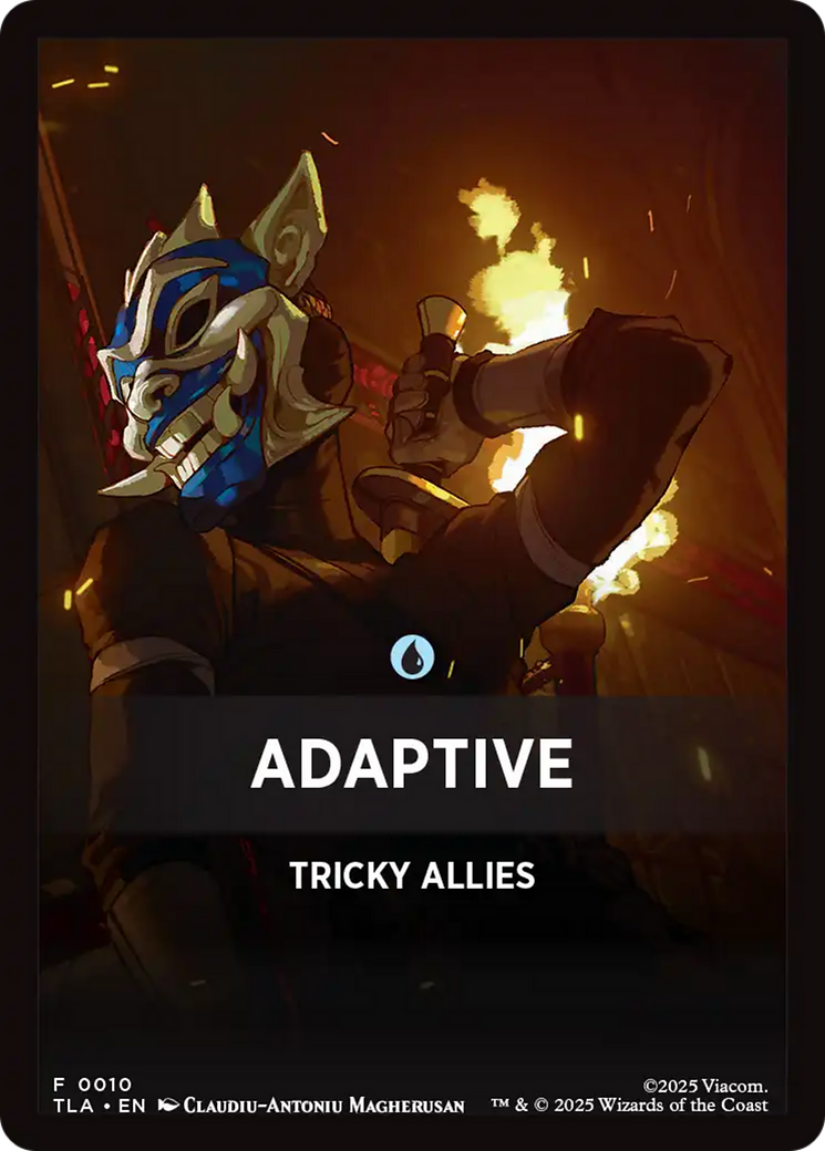 Adaptive Theme Card [Avatar: The Last Airbender Tokens] | Mega City Incorporated