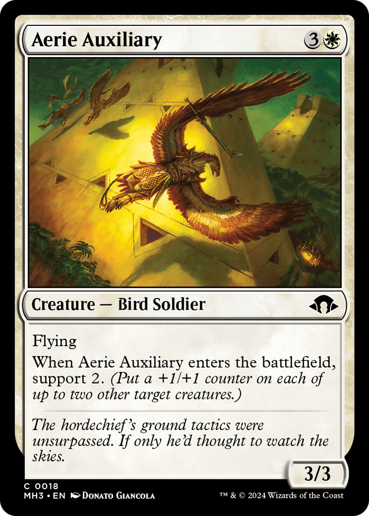 Aerie Auxiliary [Modern Horizons 3] | Mega City Incorporated