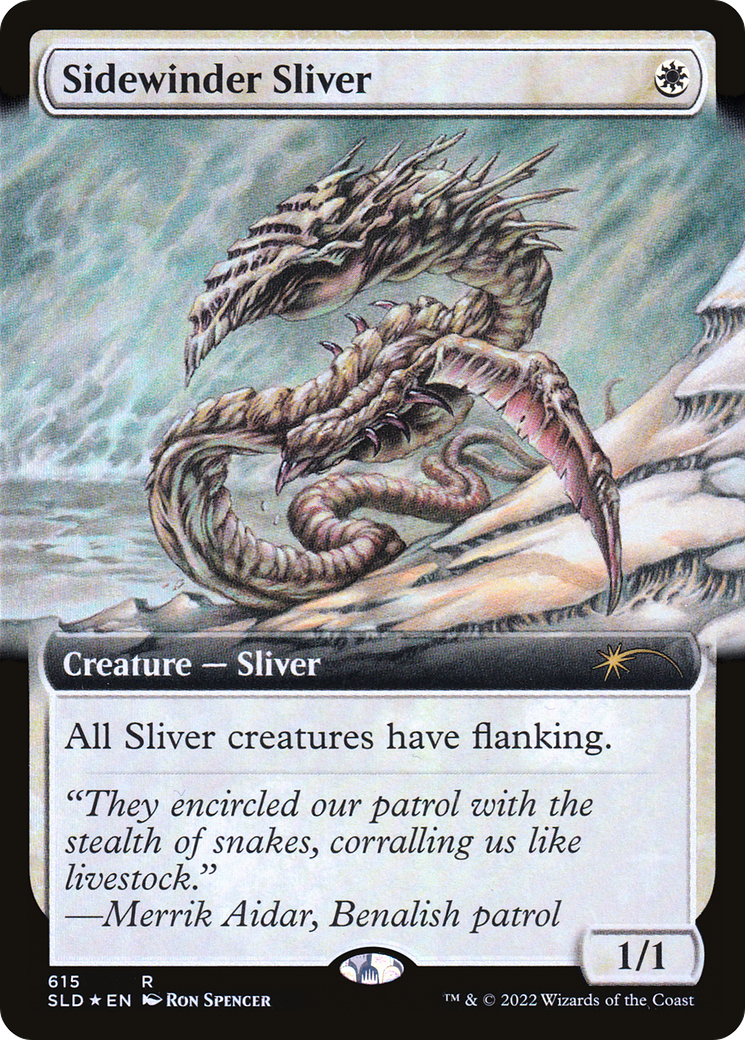 Sidewinder Sliver (Extended Art) [Secret Lair Drop Promos] | Mega City Incorporated