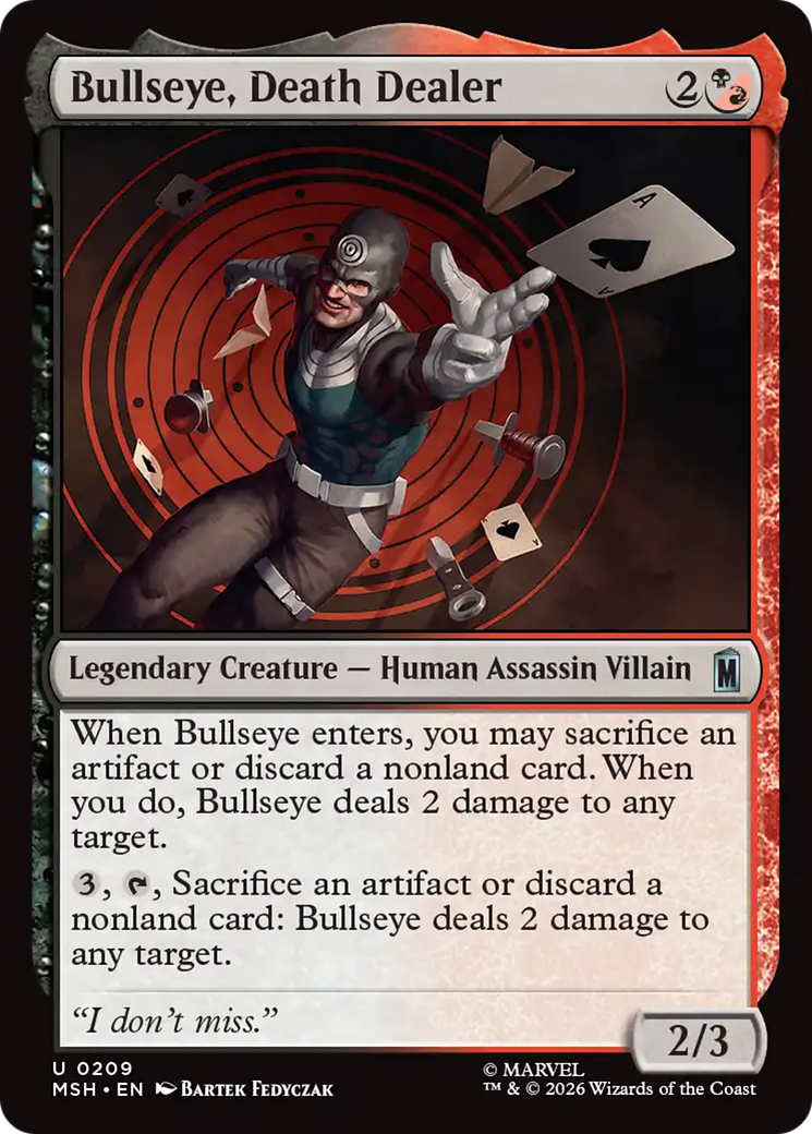 Bullseye, Death Dealer [Marvel Super Heroes] | Mega City Incorporated